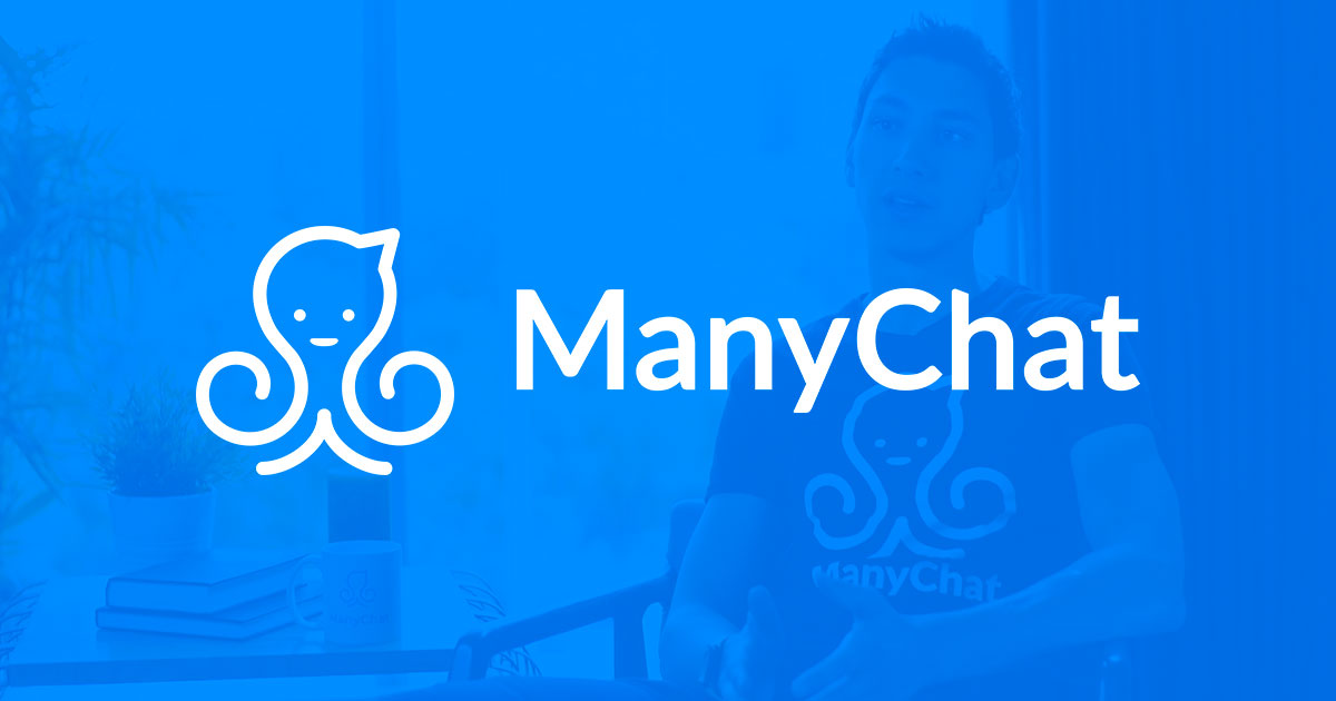 manychat, il logo del chatbot più famoso!